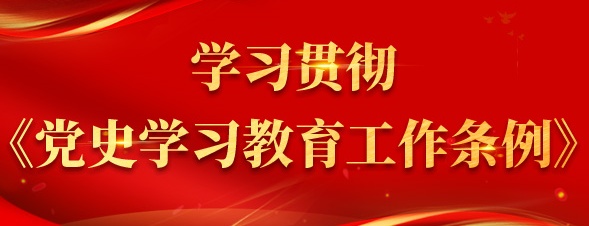学习贯彻《党史学习教育工作条例》